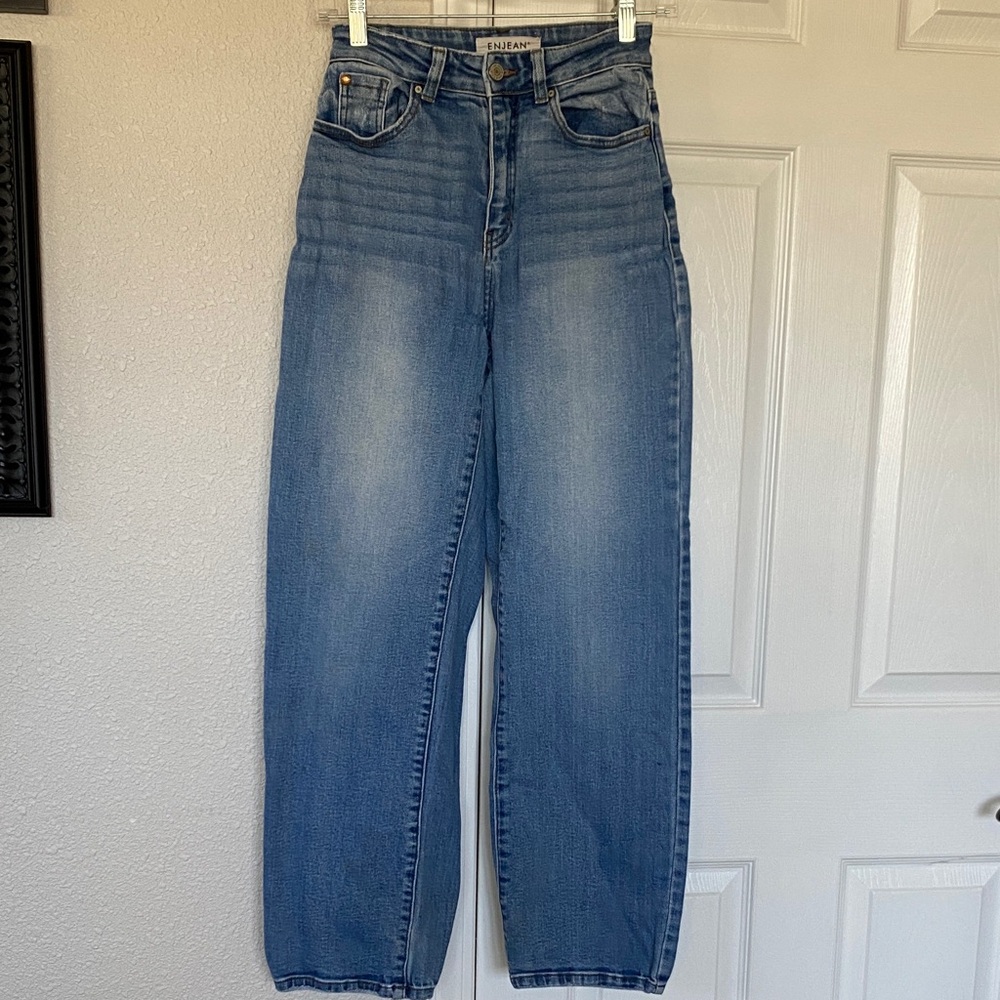 Light Blue Women's Wide Leg Jeans